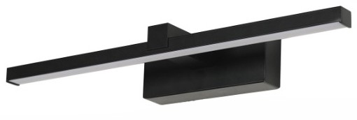 Černá Led Nástěnná Lampa Voděodolná – IP44 – Moderní Koupelnové Osvětlení