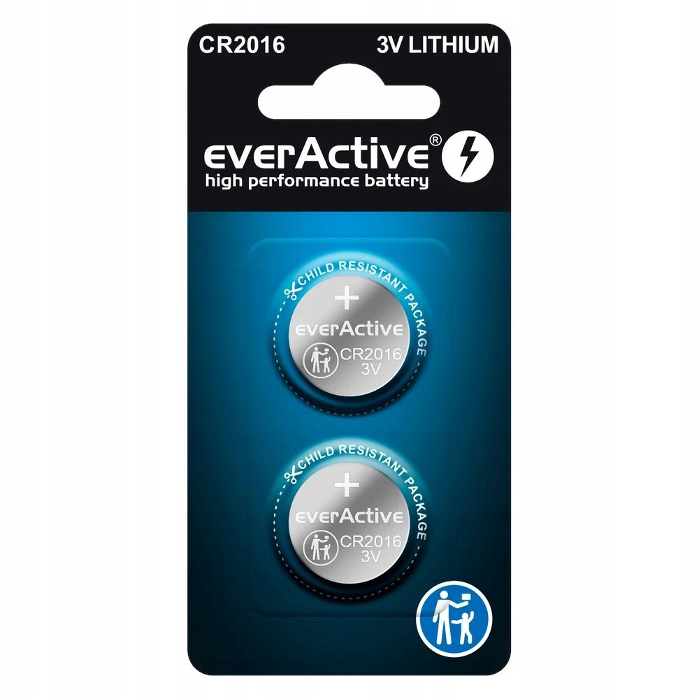 Everactive Baterie Litowe Mini CR2016 Blister 2 Szt. CR20162BL