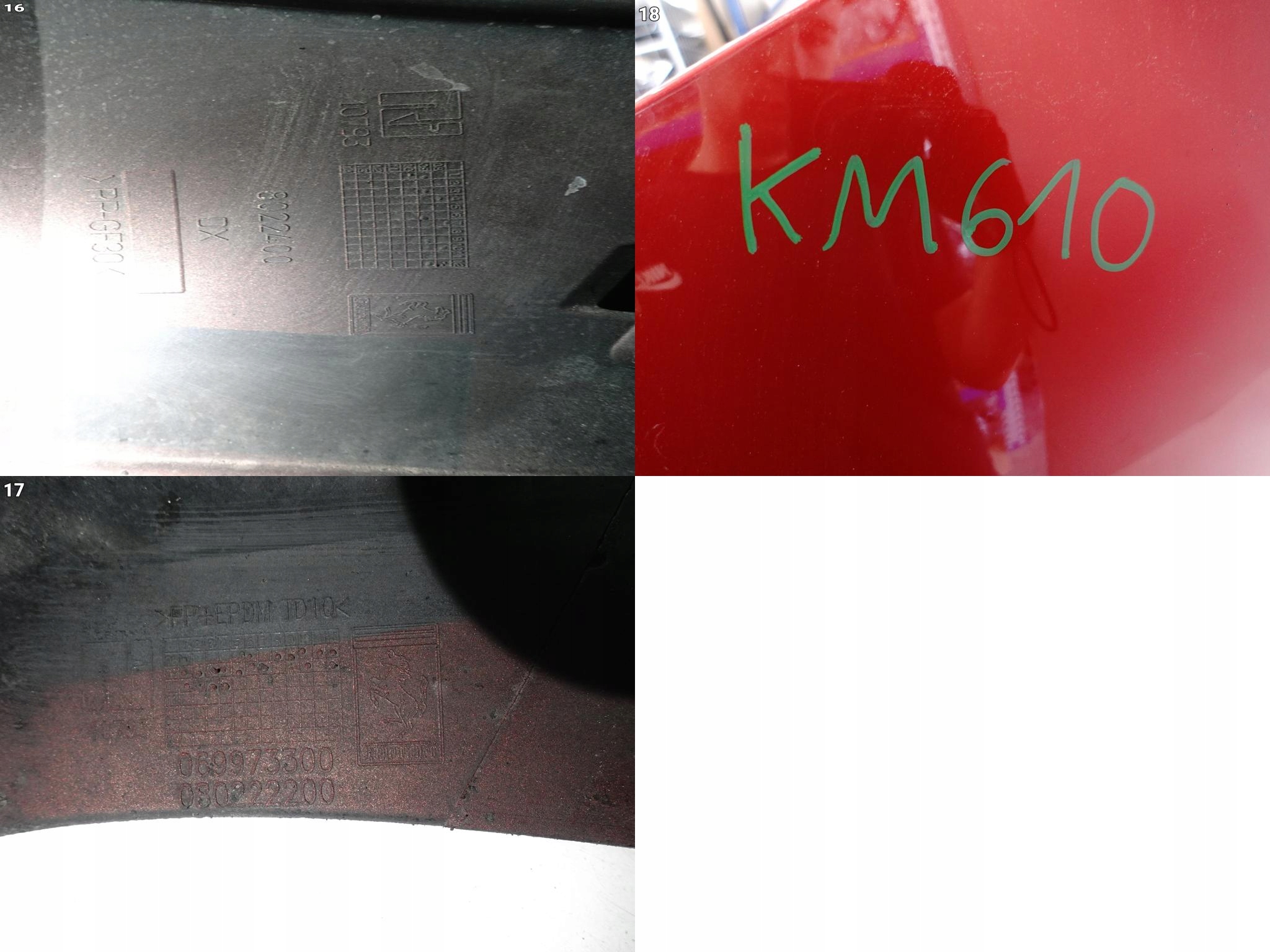 FERRARI CALIFORNIA F149 08-14 bumper BUMPER rear part (4xPDC)
