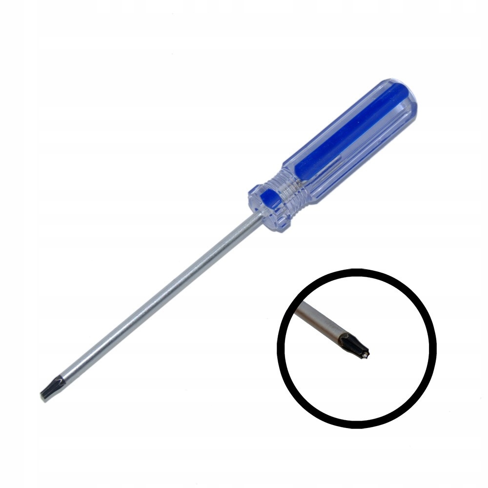 Śrubokręt torx T8 T8H z otworem Xbox 360 One PS4