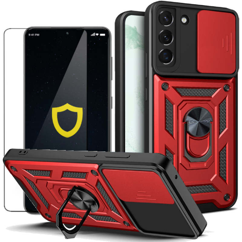 

Etui Pancerne Camring Do Galaxy S22 Szkło