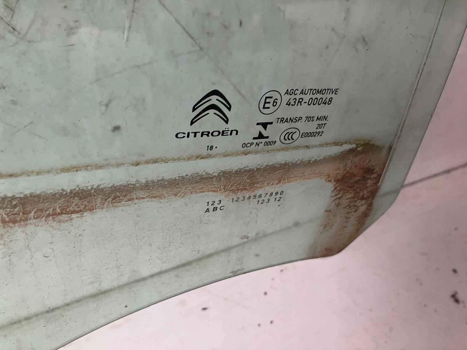 window door right rear part CITROEN C3 III 18 ROK