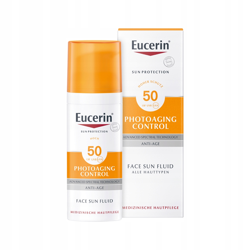 Eucerin Sun Protection Photoaging Fluid przeciw fotostarzeniu Spf 50+,50 ml