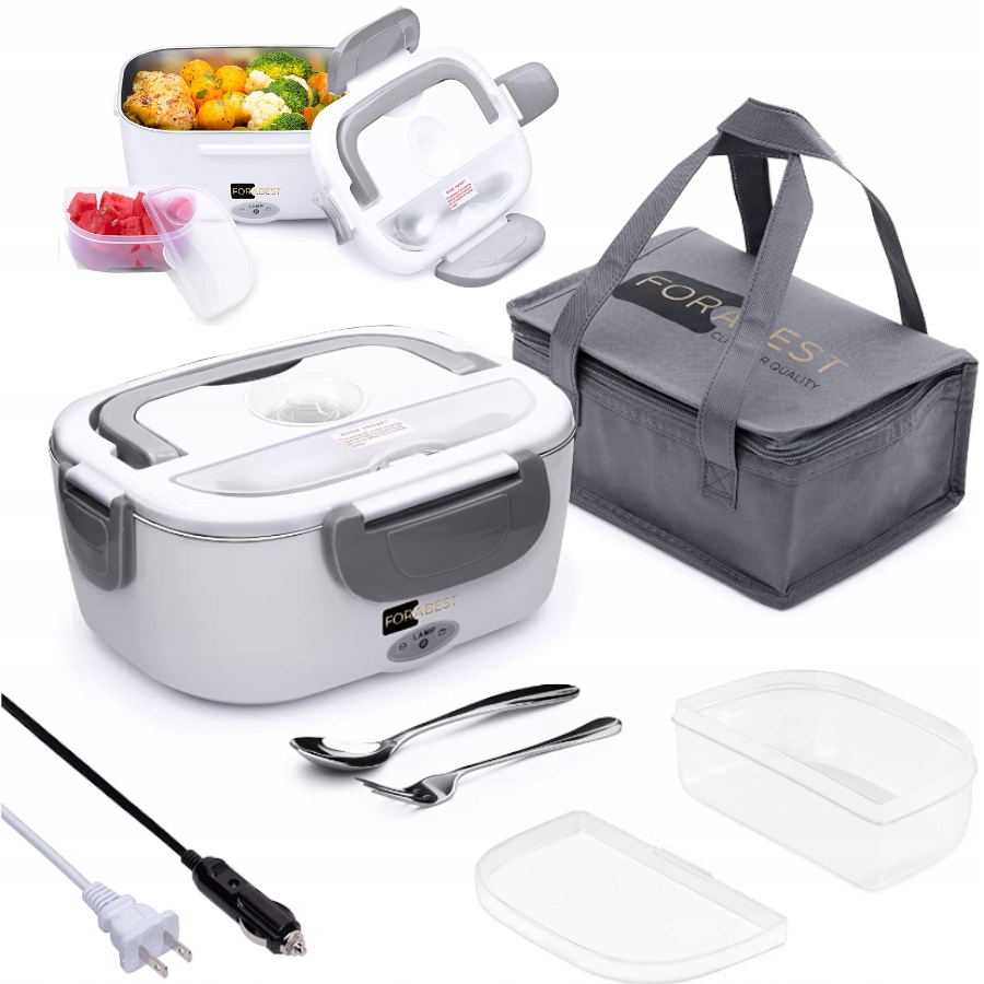 

Lunch Box Elektryczny Podgrzewany Pojemnik Torba