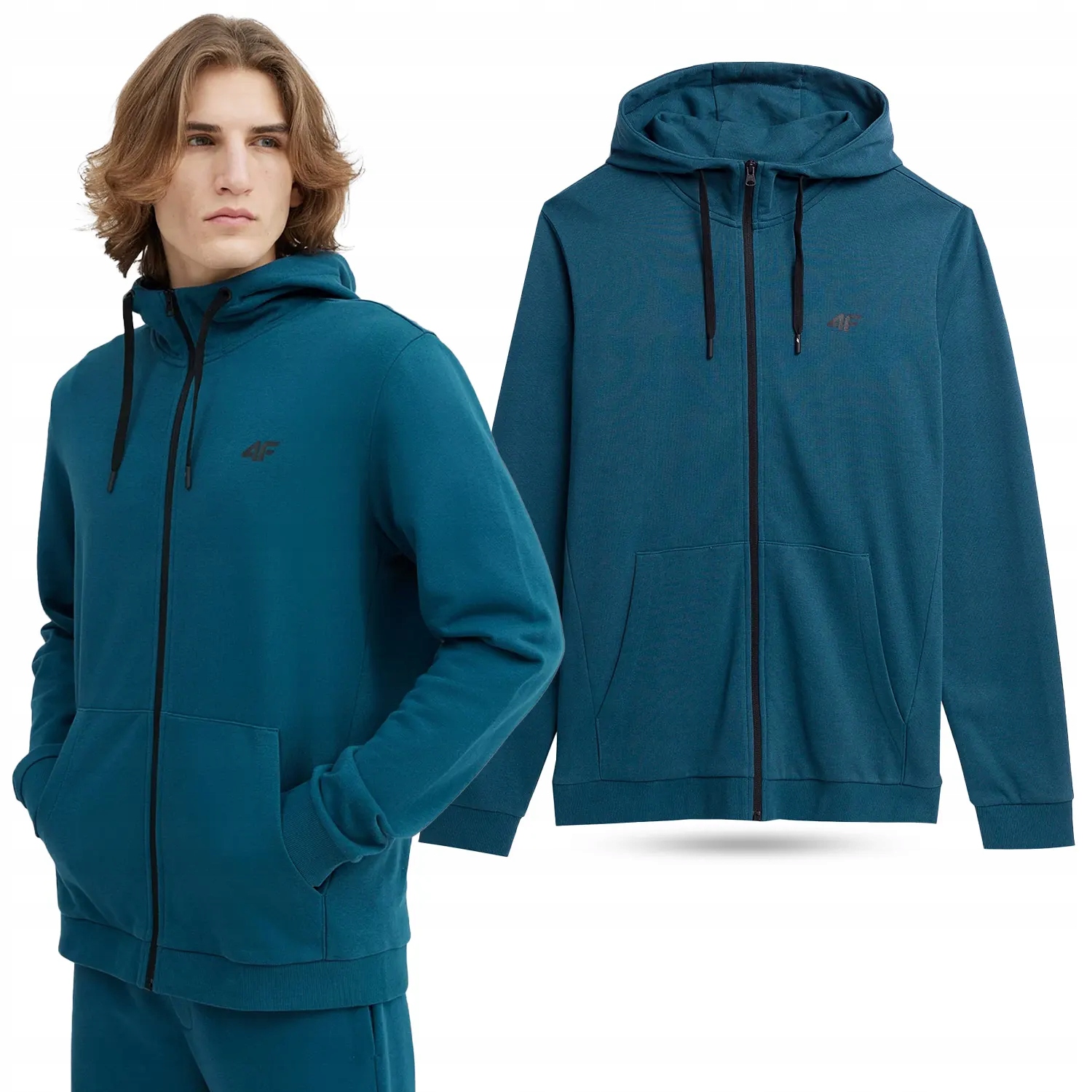 

Bluza Męska 4F Dresowa Z Kapturem Sport SS23M354