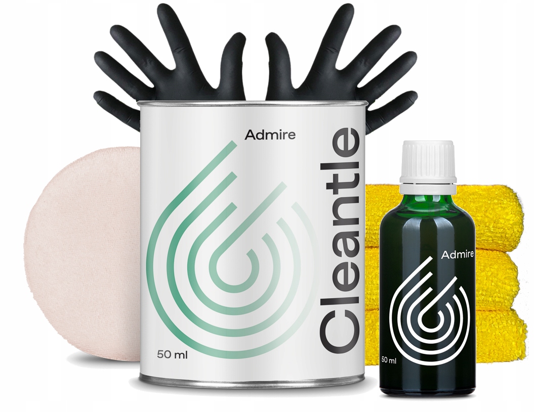 

Cleantle Admire 50ml Powłoka Ceramiczna Zestaw