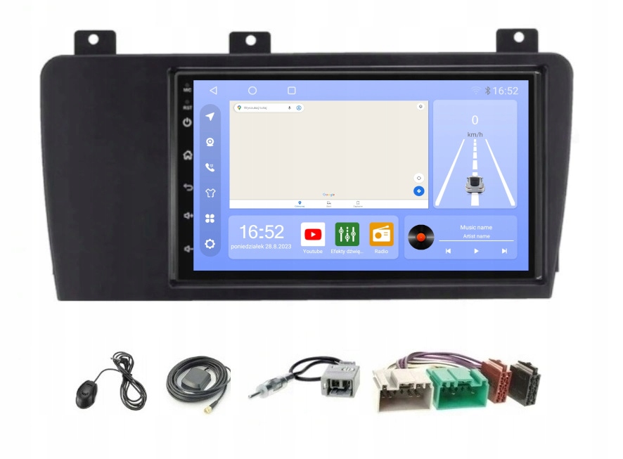 Gps Rádio Android Volvo XC70 S60 V70 2005-2009 8 Gb 256 Gb Sim Modem