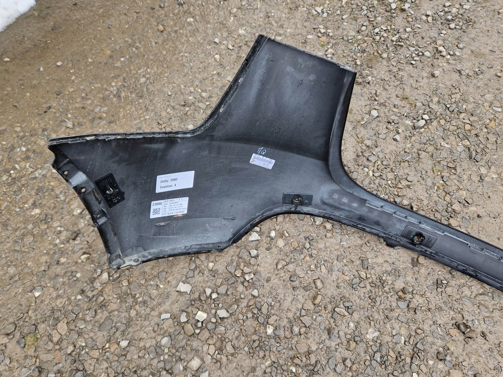 bumper rear TESLA Y 2020R->
