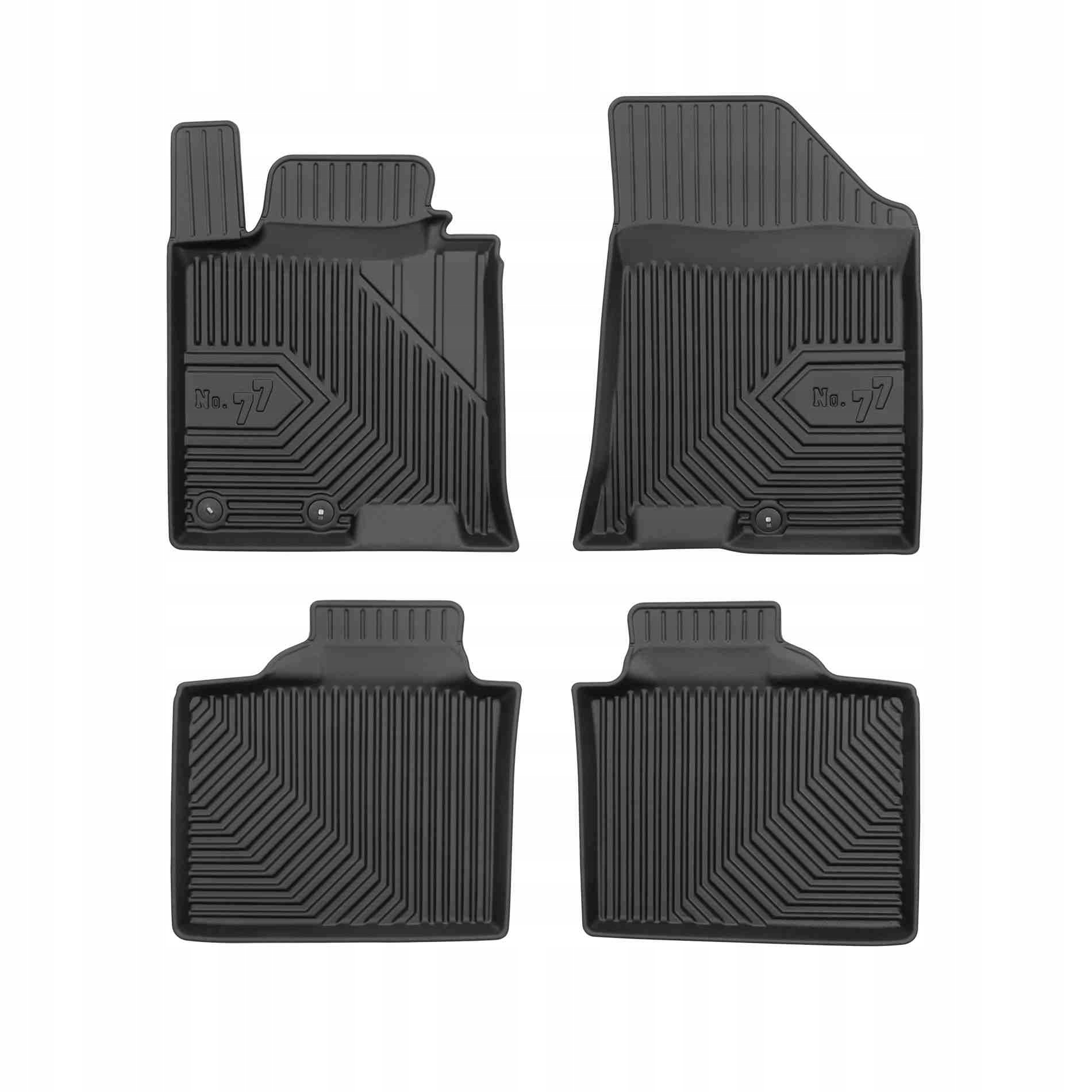 dywaniki gumowe Hyundai i40 11-19 (4 szt) Frogum 77409194