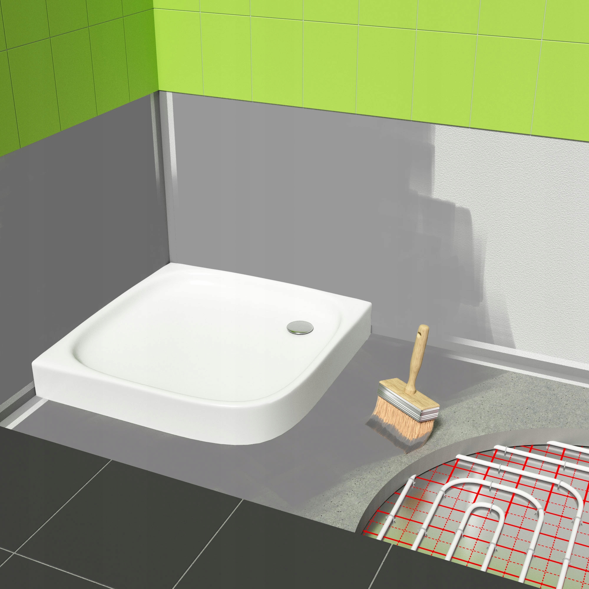 Folia w płynie DO ŁAZIENKI hydroizolacja 7kg Stan opakowania oryginalne