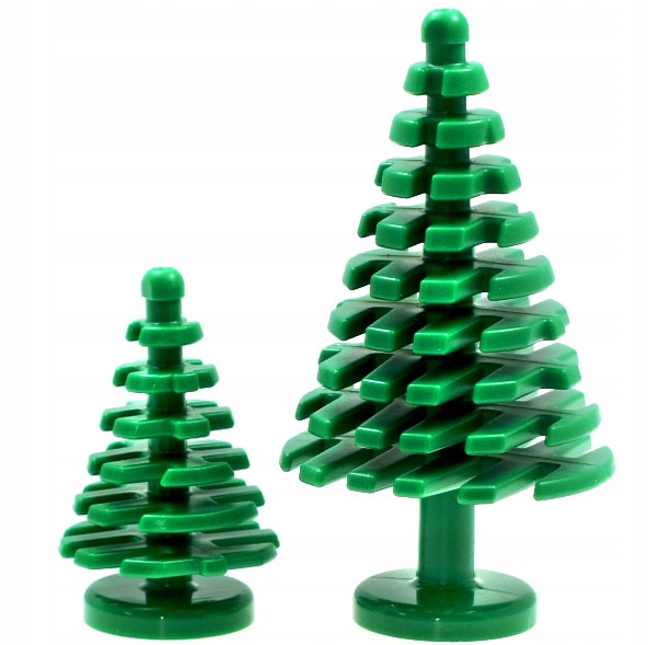 

Lego Choinki Drzewa 2435 3471 duża i mała choinka
