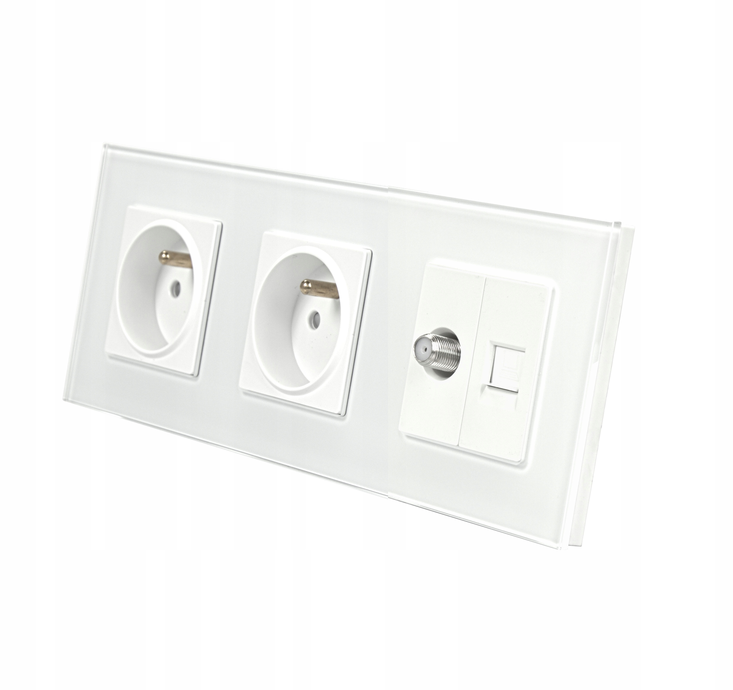 

Gniazdo Szklane Elektryczne Komputerowe RJ45 Sat