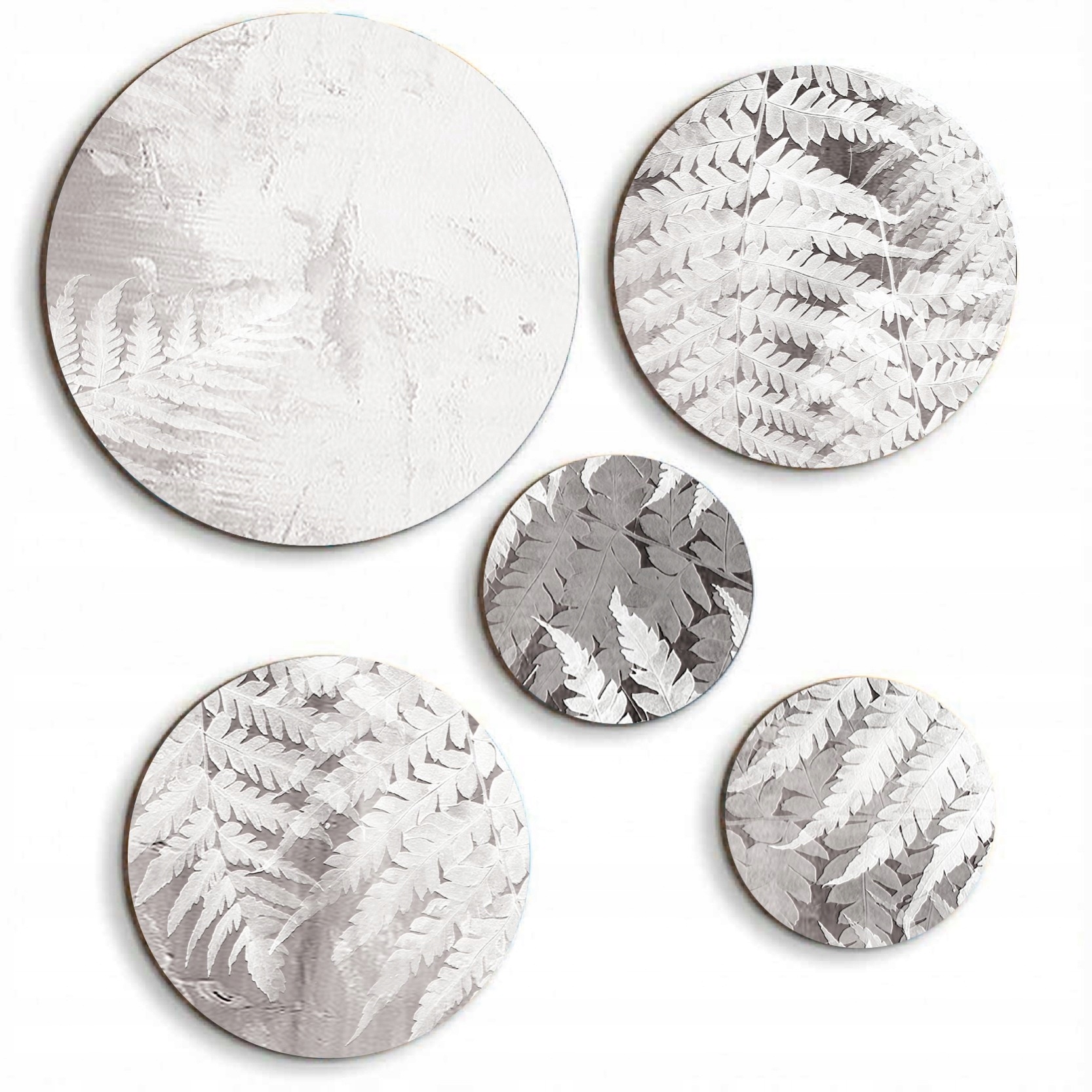 Originální Nástěnná dekorace do obývacího pokoje Abstrakce Kulaté obrazy na zeď