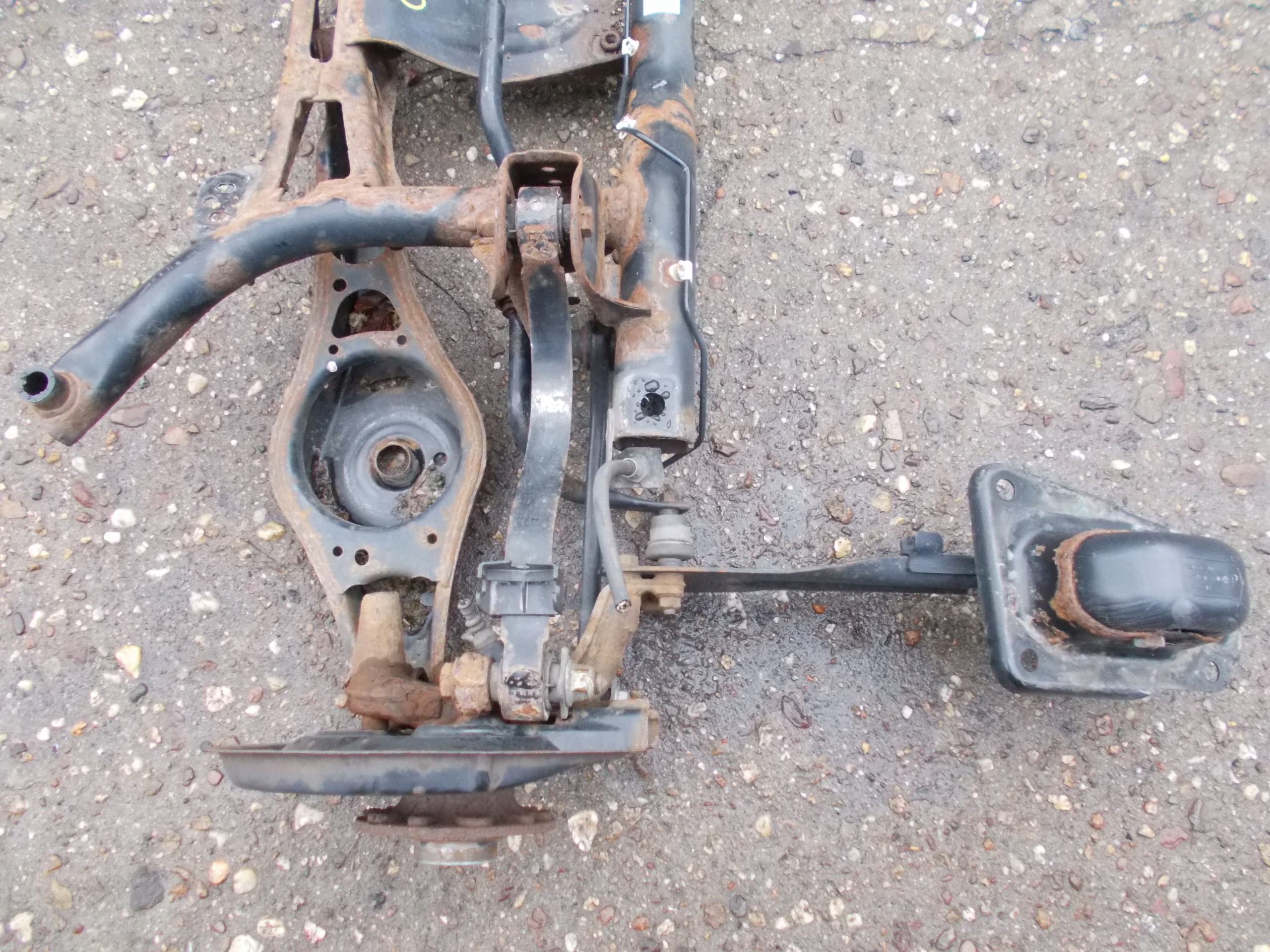 VW GOLF VI CABRIO 1.4 TSI 11R BEKLA springing rear part