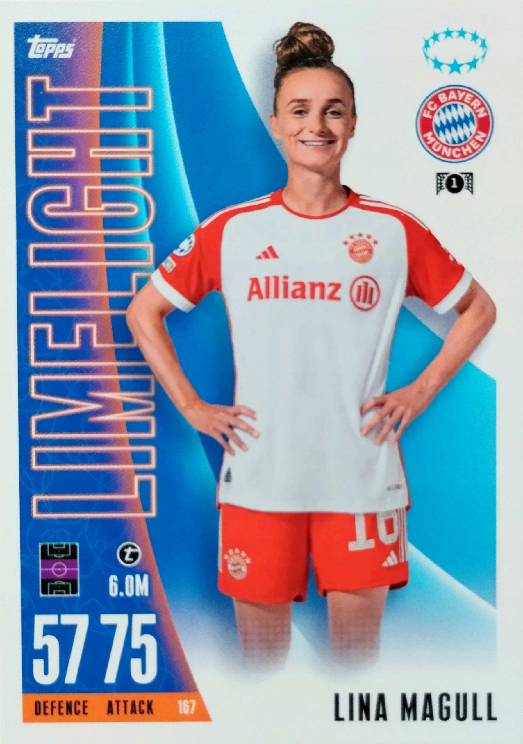 Topps Match Attax Extra 2023/2024 Limelight 167 Lina Magull Bayern