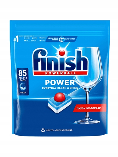 Levně Finish Power tablety do myčky All in One Fresh 85ks