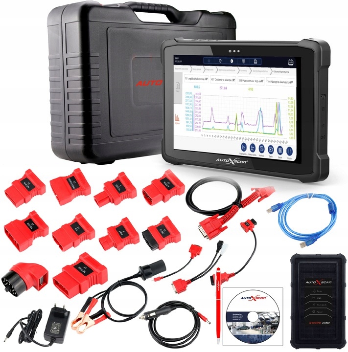 TESTER DIAGNOSTYCZNY AUTOXSCAN RS940 PRO Windows PL FV !! Marka AutoXscan