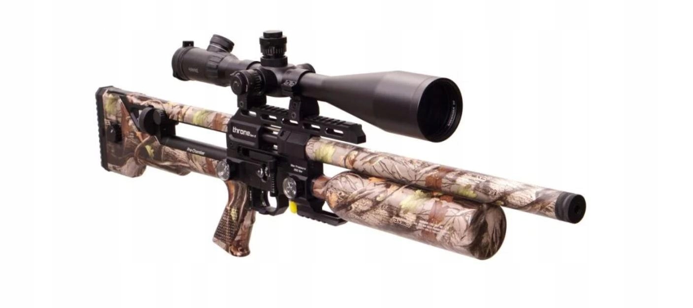 Wiatrówka Pcp Reximex Throne Gen2 G1 Camo kaliber 4,5 mm lufa gwintowana