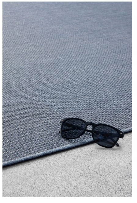 Koberec Šňůrkový Modrý Metropolis 120x170 CM