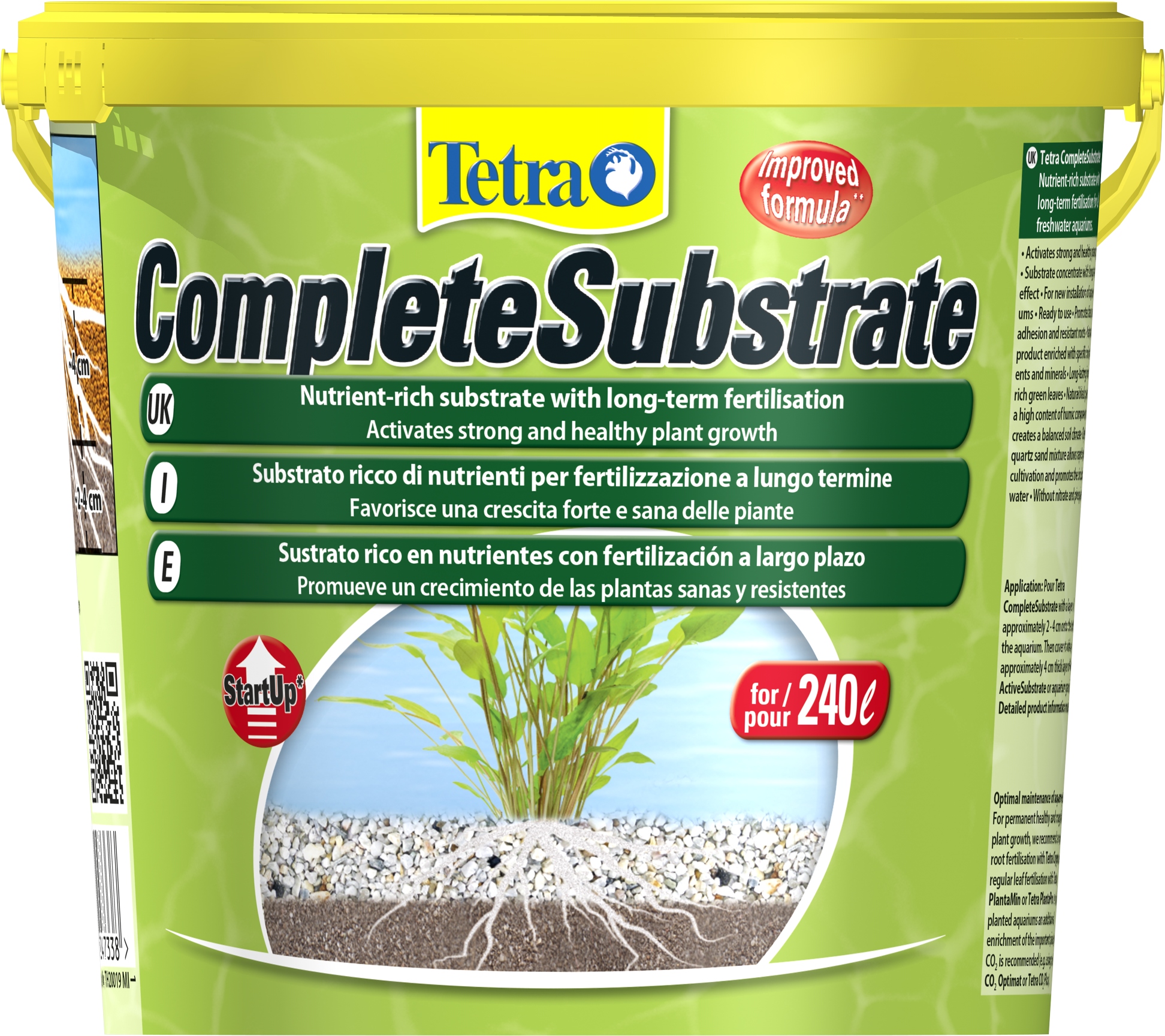 Tetra CompleteSubstrate 10 kg, výživné hnojivo pro rostliny v akváriu