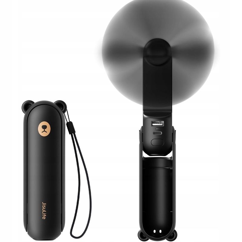 Jisulife Life8 Usb-c ruční ventilátor Power Bank 2000mAh, modrý