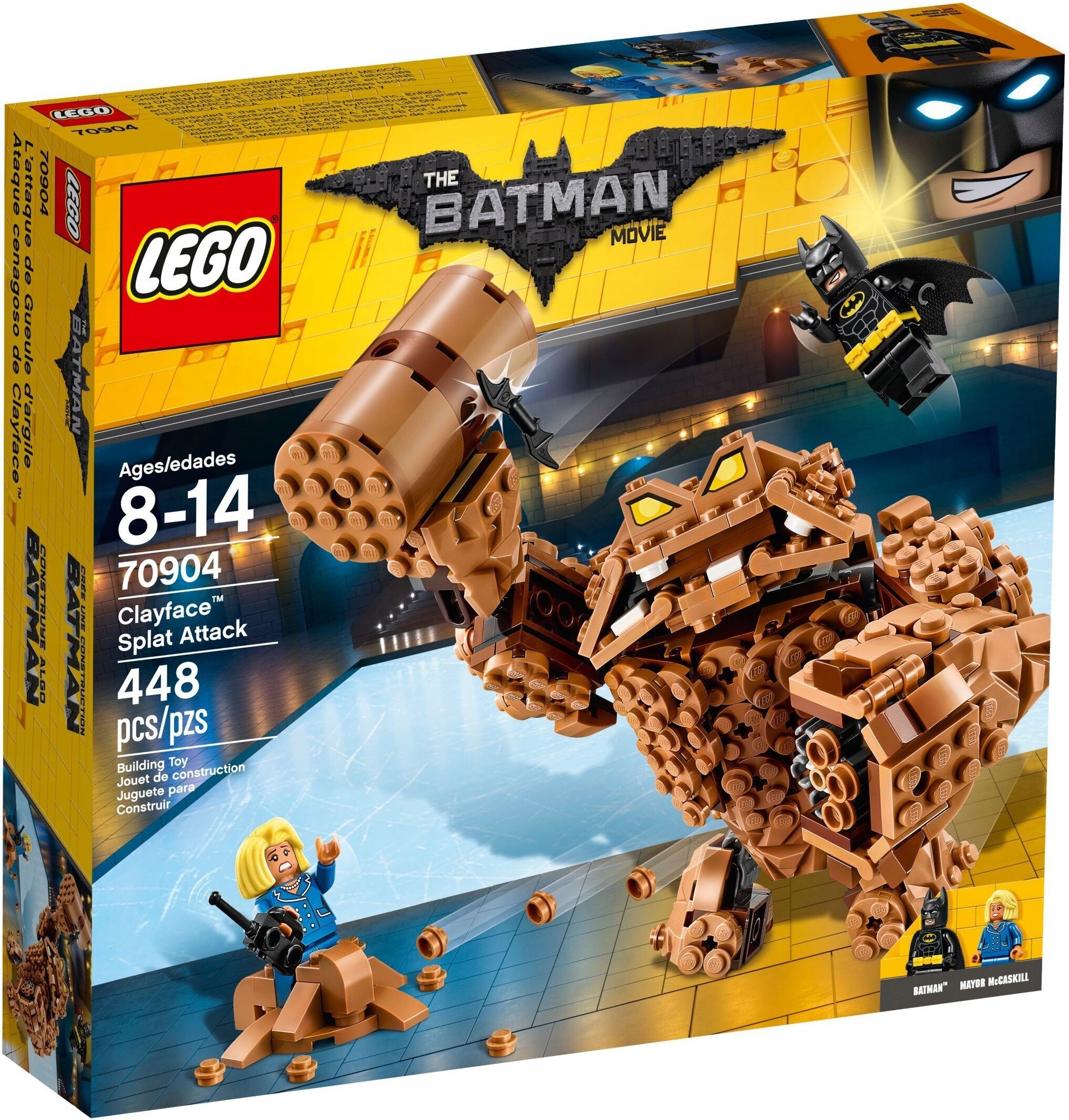 Lego Batman Movie 70904 Útok Clayface Nové