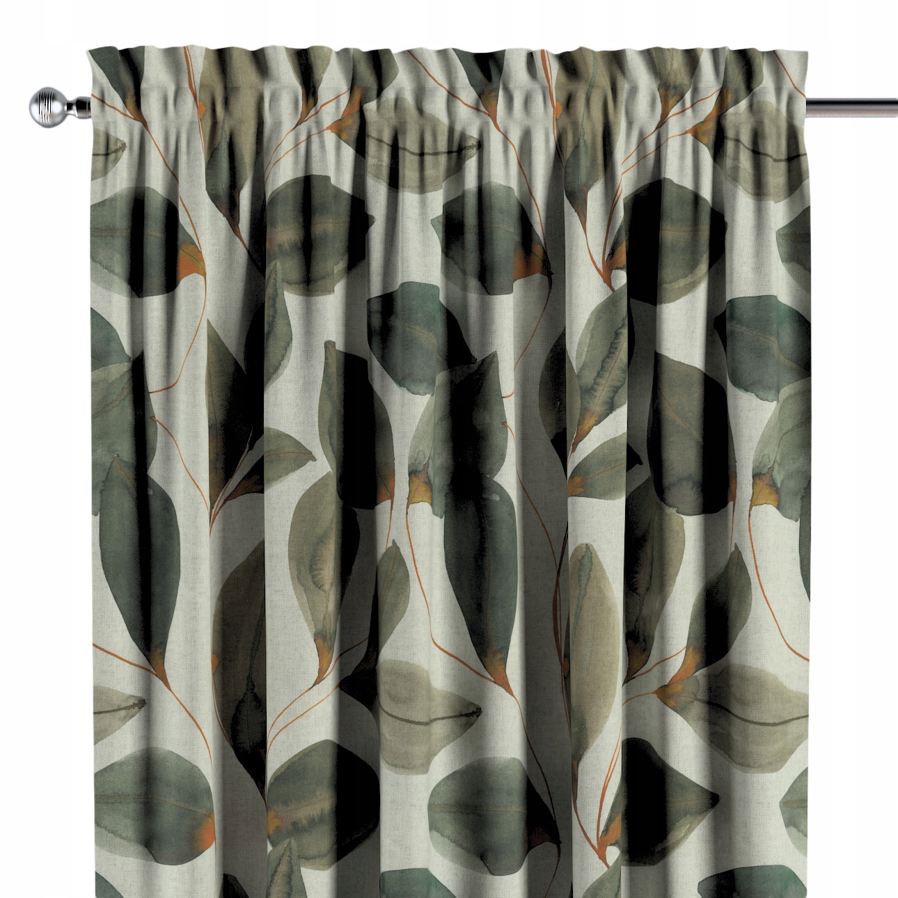 Dekoria Záclona na páske wave 65x280 cm béžová