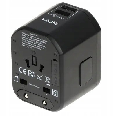 Virone TA-6 - 100-240 V, 8A, USB 5V, 2.4A