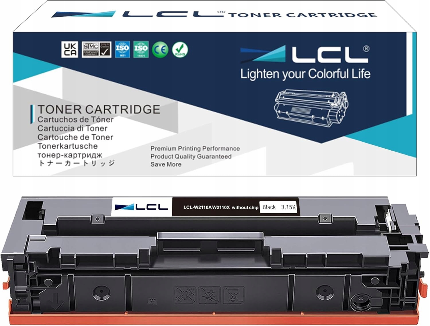 Toner LCL CRG-054 Černý Pro Canon MF643CDW, Náhrada