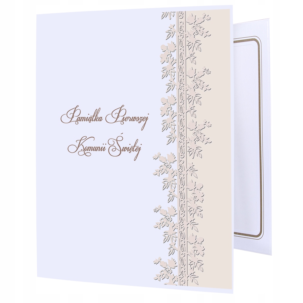 Album kartonowy 2x13x18 pionowe i 1x13x18 w poziomie k125, komunia