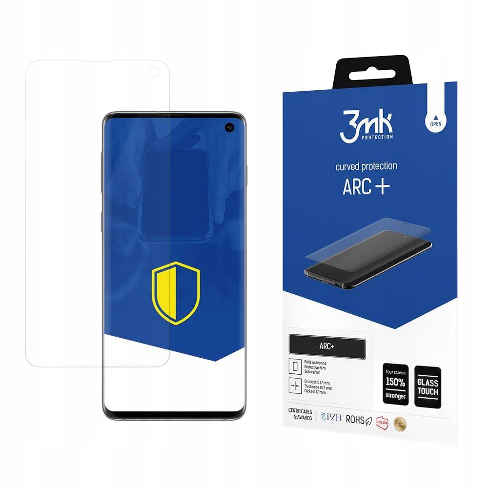 3MK Folia Ochronna Do Samsung Galaxy S10 3MK Arc+ Ochrona Ekranu