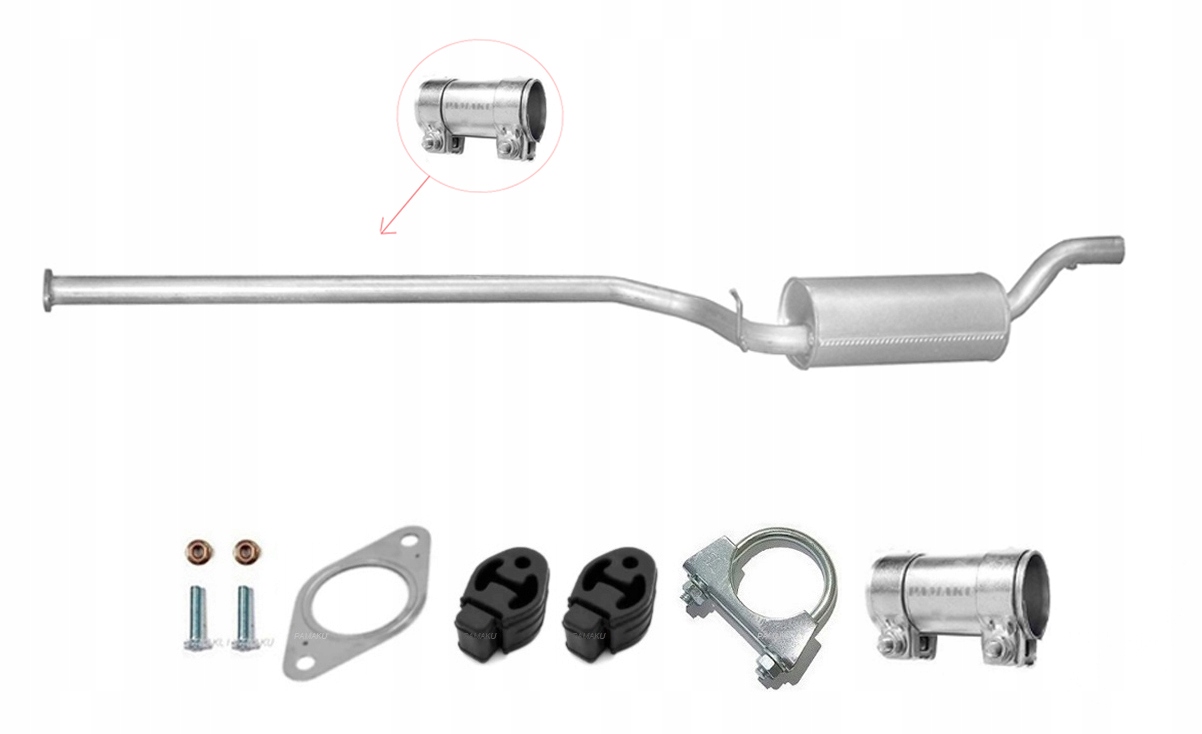 Mazda 3 1.6 CiTD (2003-2008) Hatchback Sedan Tlumič