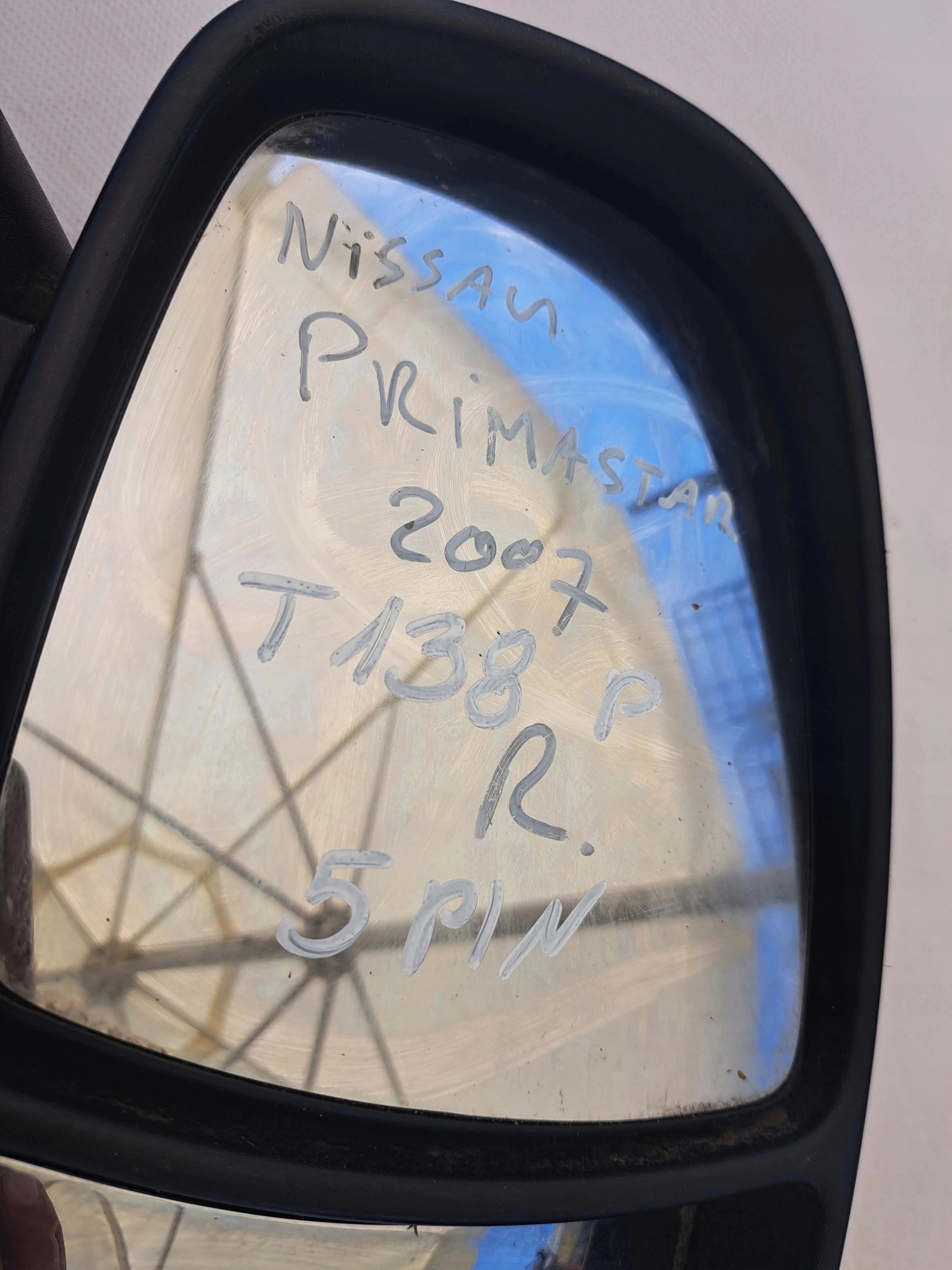 NISSAN PRIMASTAR 2007 mirror right 5PIN original