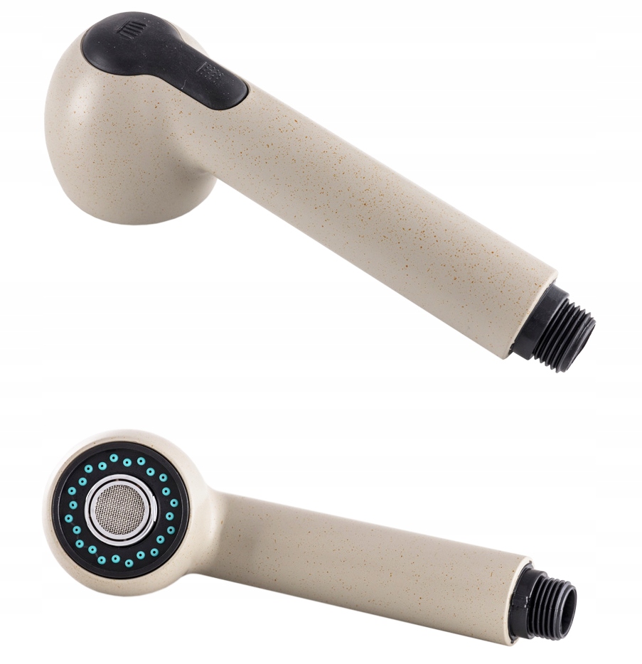 SŁUCHAWKA DO BATERII WYCIĄGANA WYLEWKA BEŻOWA WĄŻ Linia ROYAL