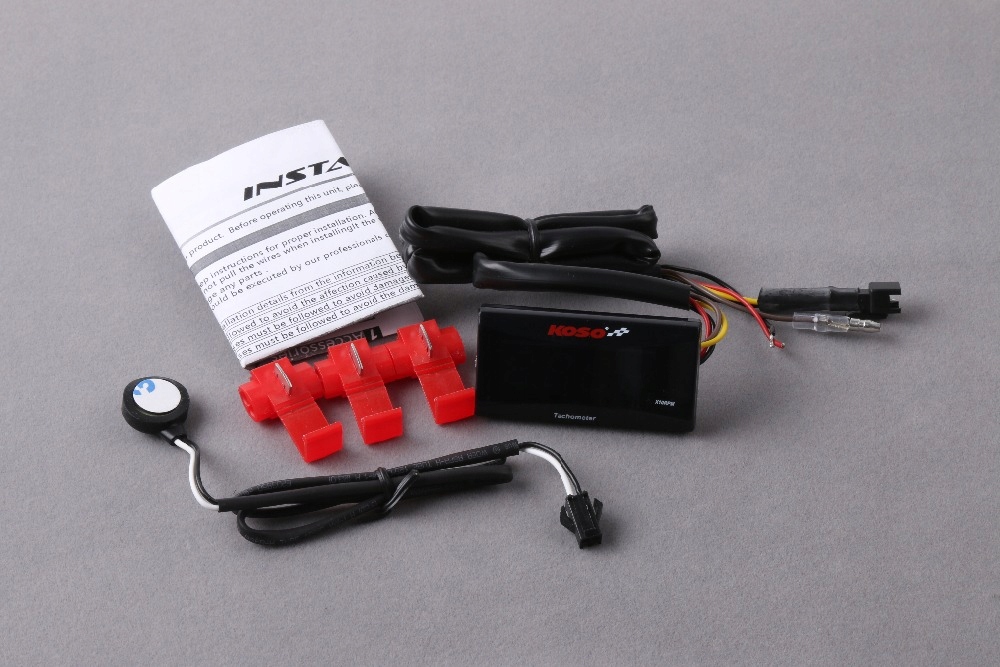 BA024B90 - Цифровой счетчик оборотов тахометр косо синий