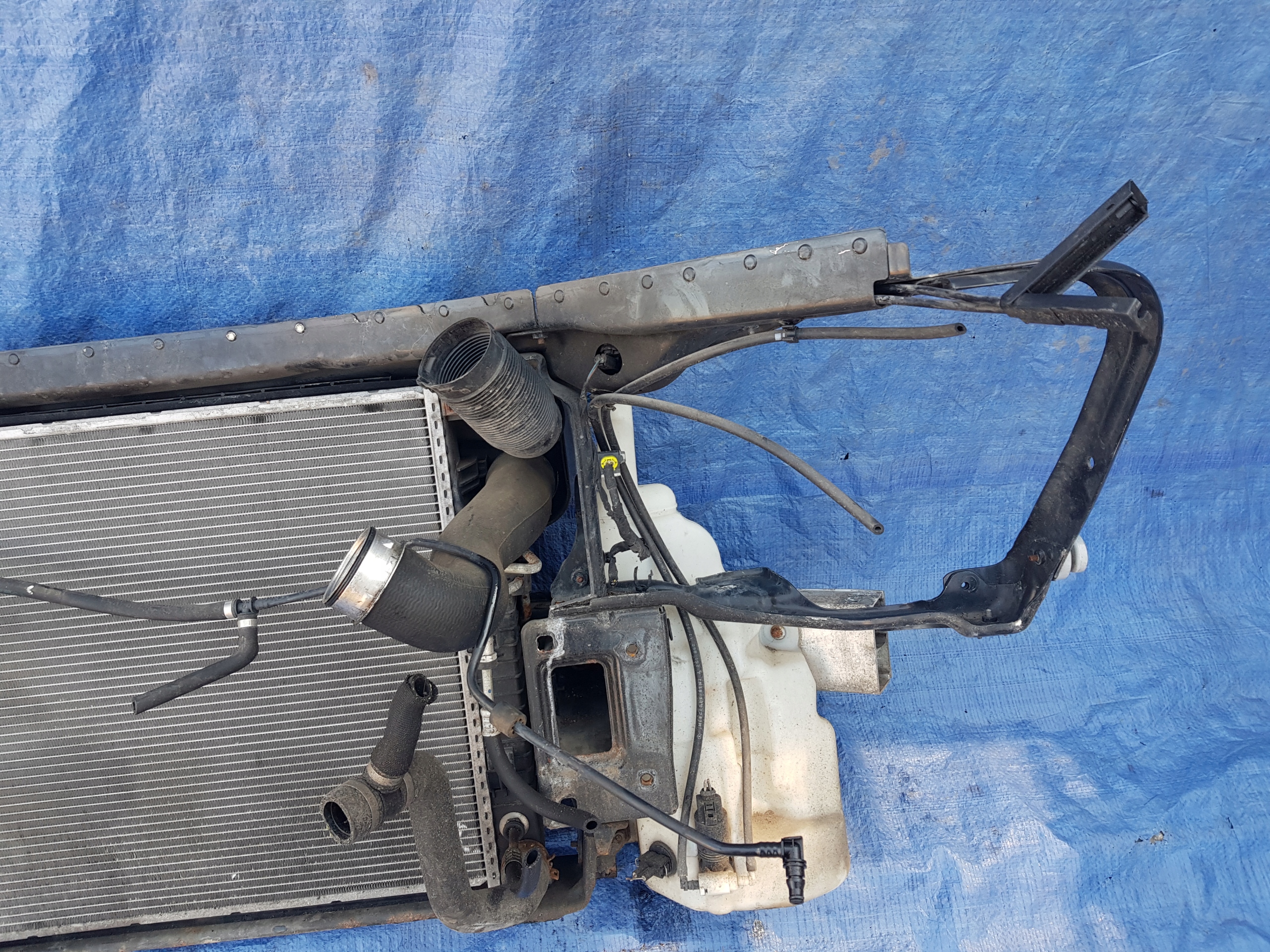 support panel for radiators radiator MERCEDES W251 3.0 3.2 CDI