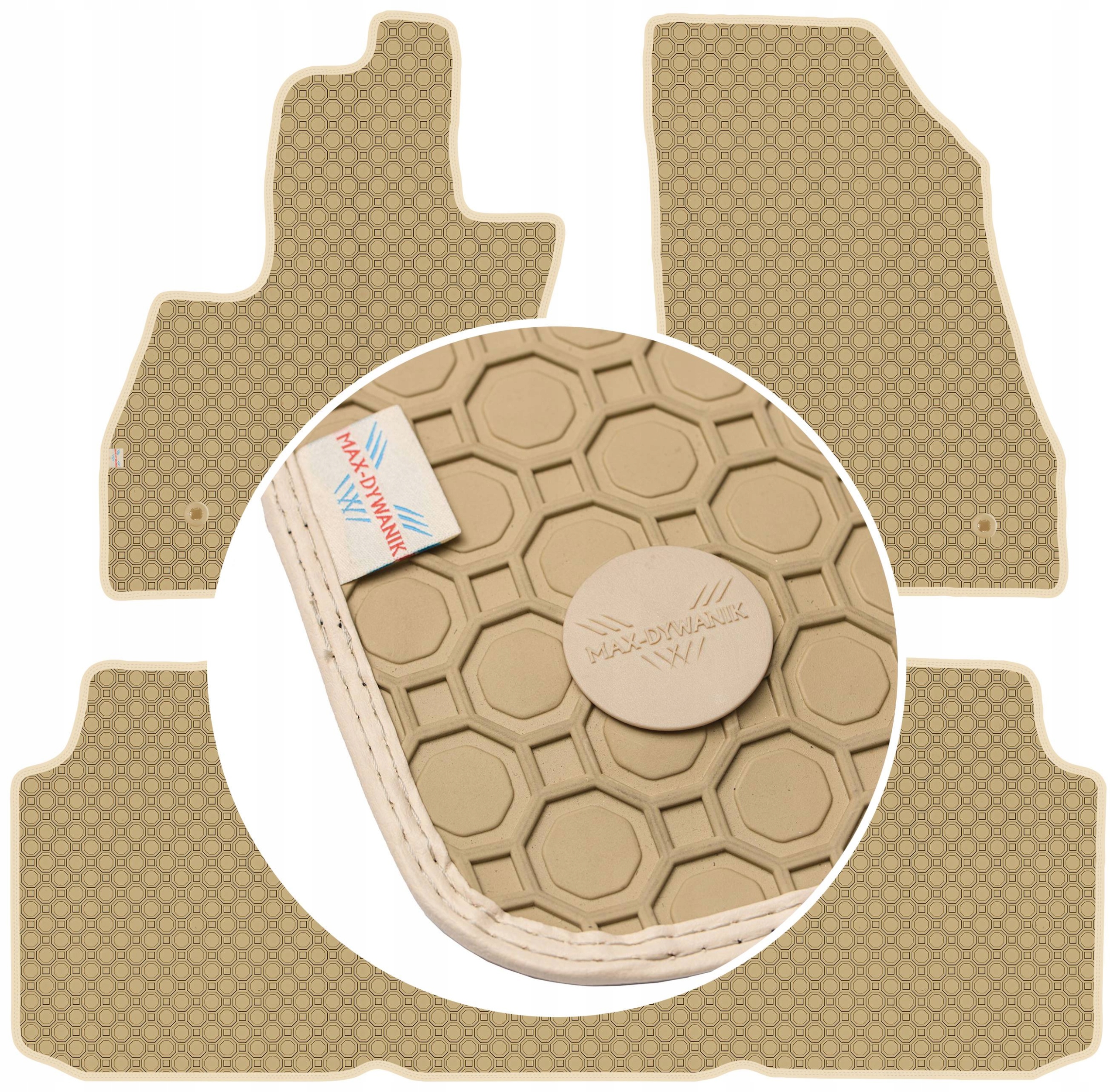 Fiat 500L 2013 Koberce Béžové