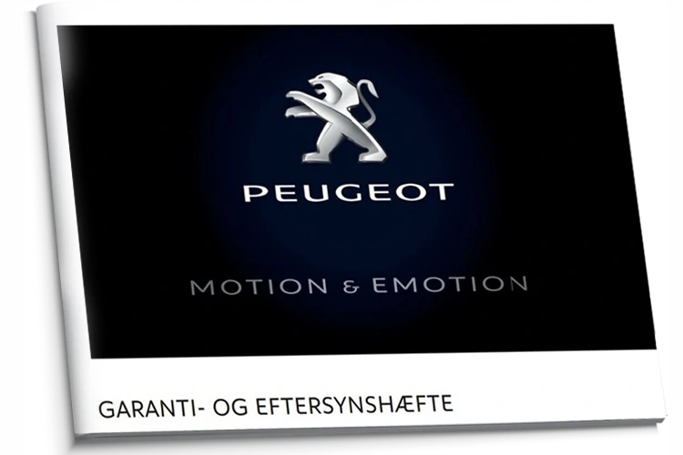 Peugeot Датская Сервисная Книга 2015-2017