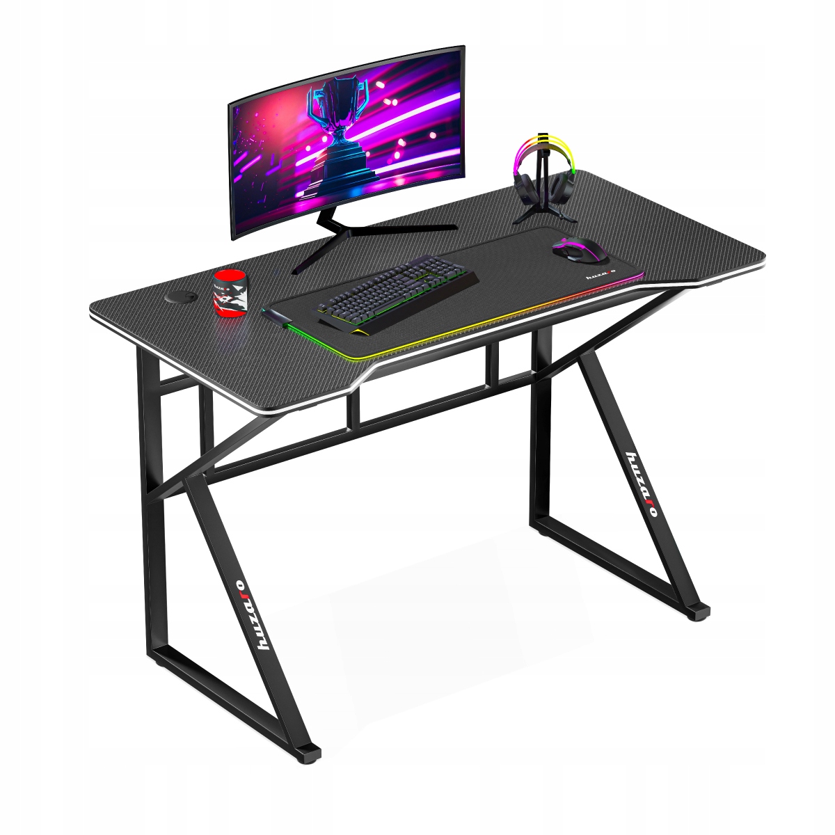 

Biurko Gamingowe Huzaro Hero 1.6 Black