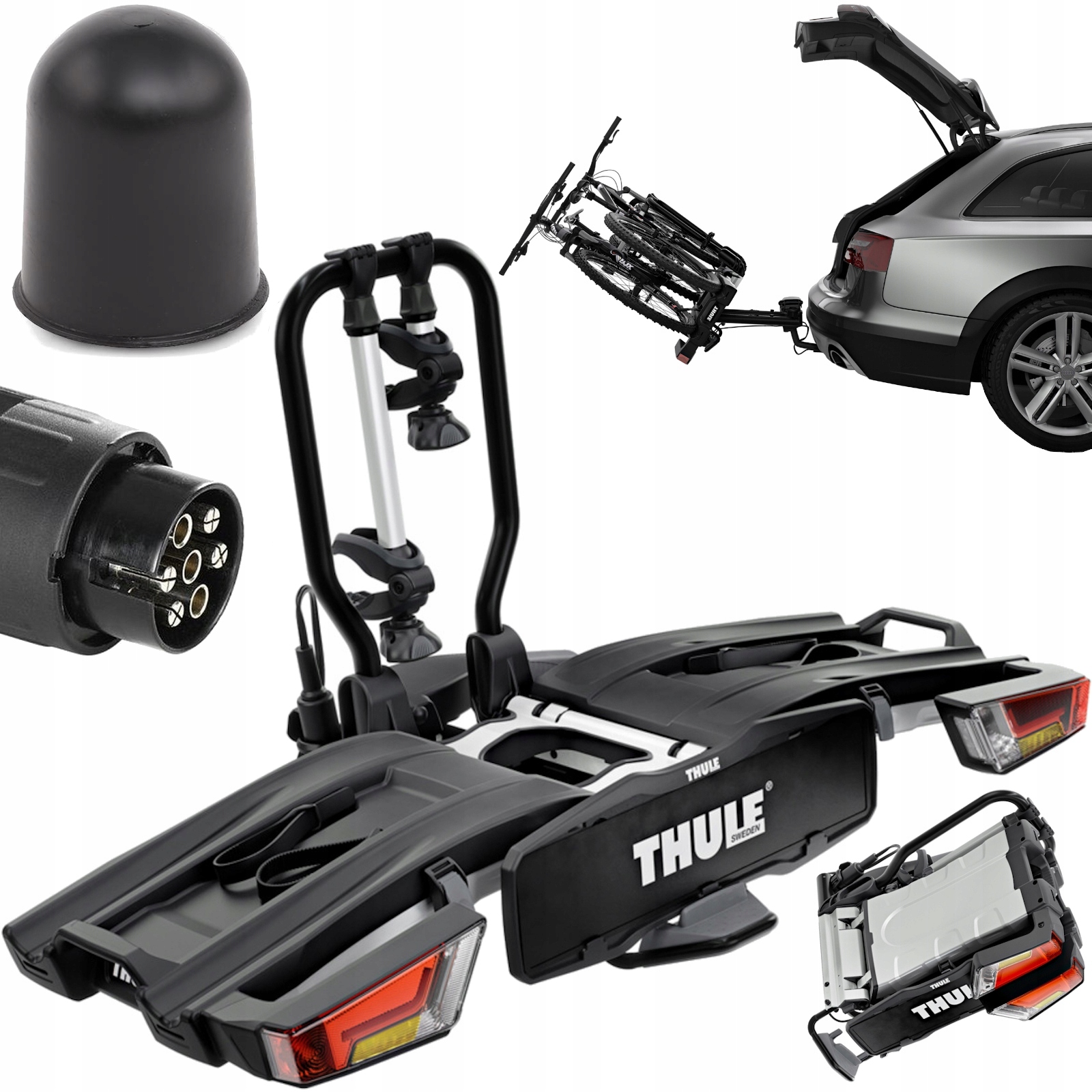 Багажник Thule EasyFold XT для 2 електричних велосипедів