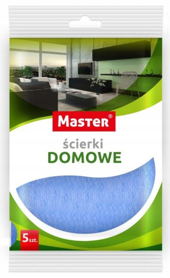 

Ścierka domowa do czyszczenia Master 5szt.