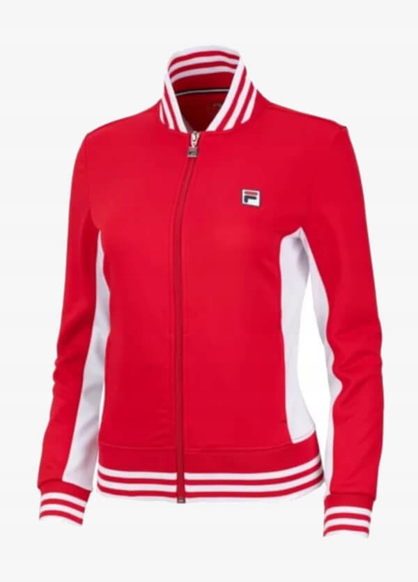 Dámská mikina Fila Jacket Georgia – červená, velikost M