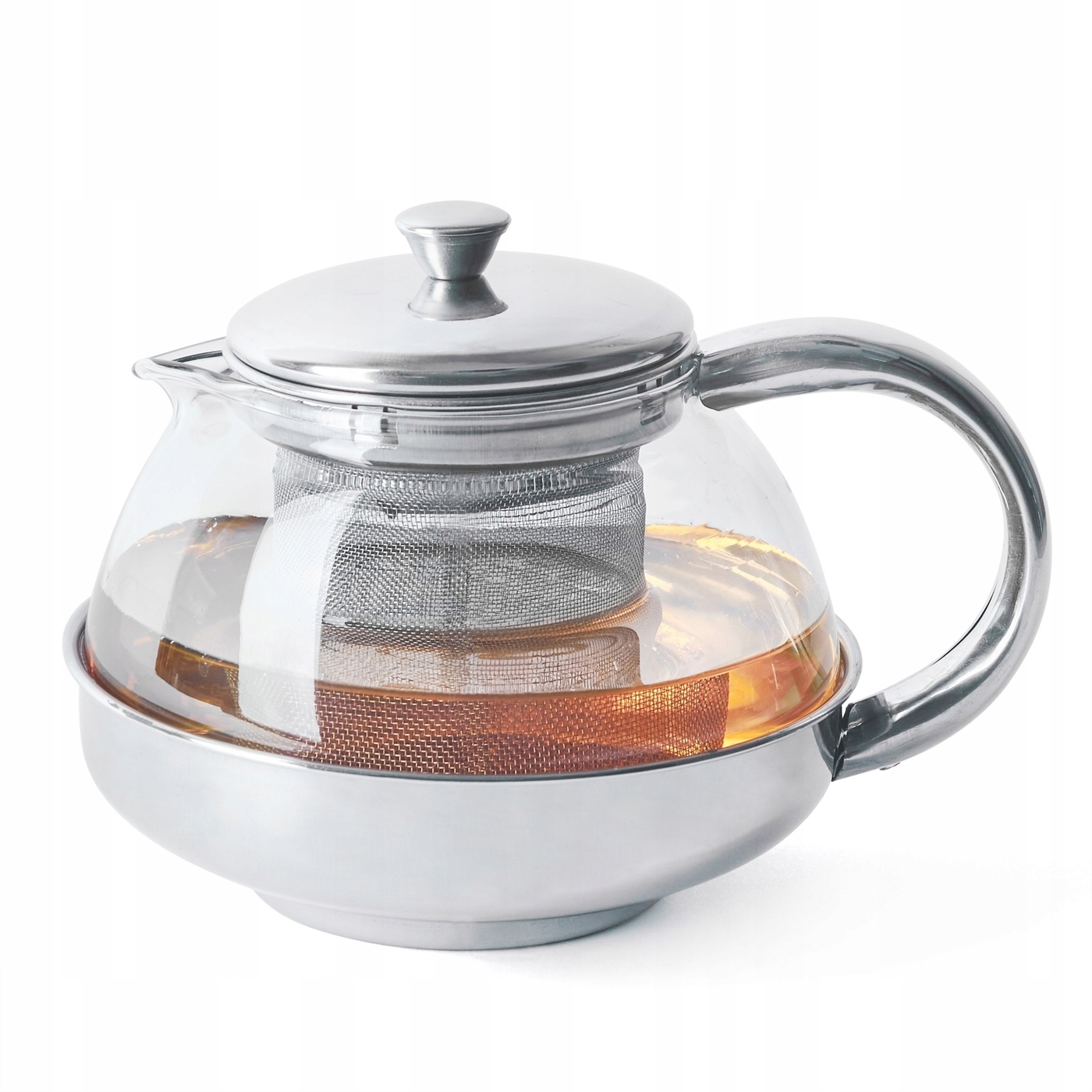 Dzbanek szklany z zaparzaczem ROSA 0,6l Tadar