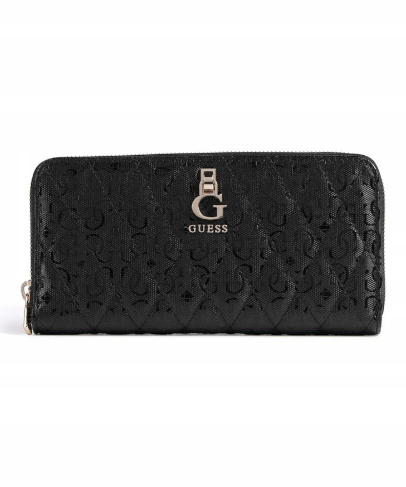 Guess Dámská Peněženka Tamara Slg Large Zip Around Černá