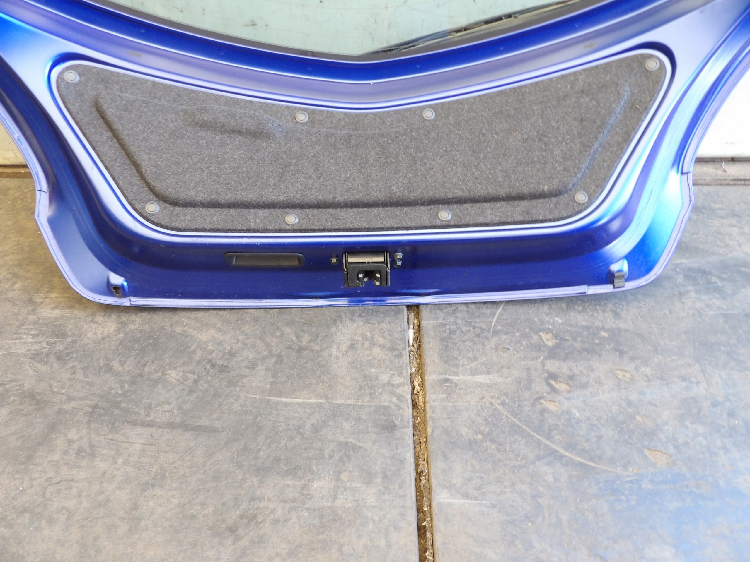 Mazda 2 MK3 trunk door boot 3D