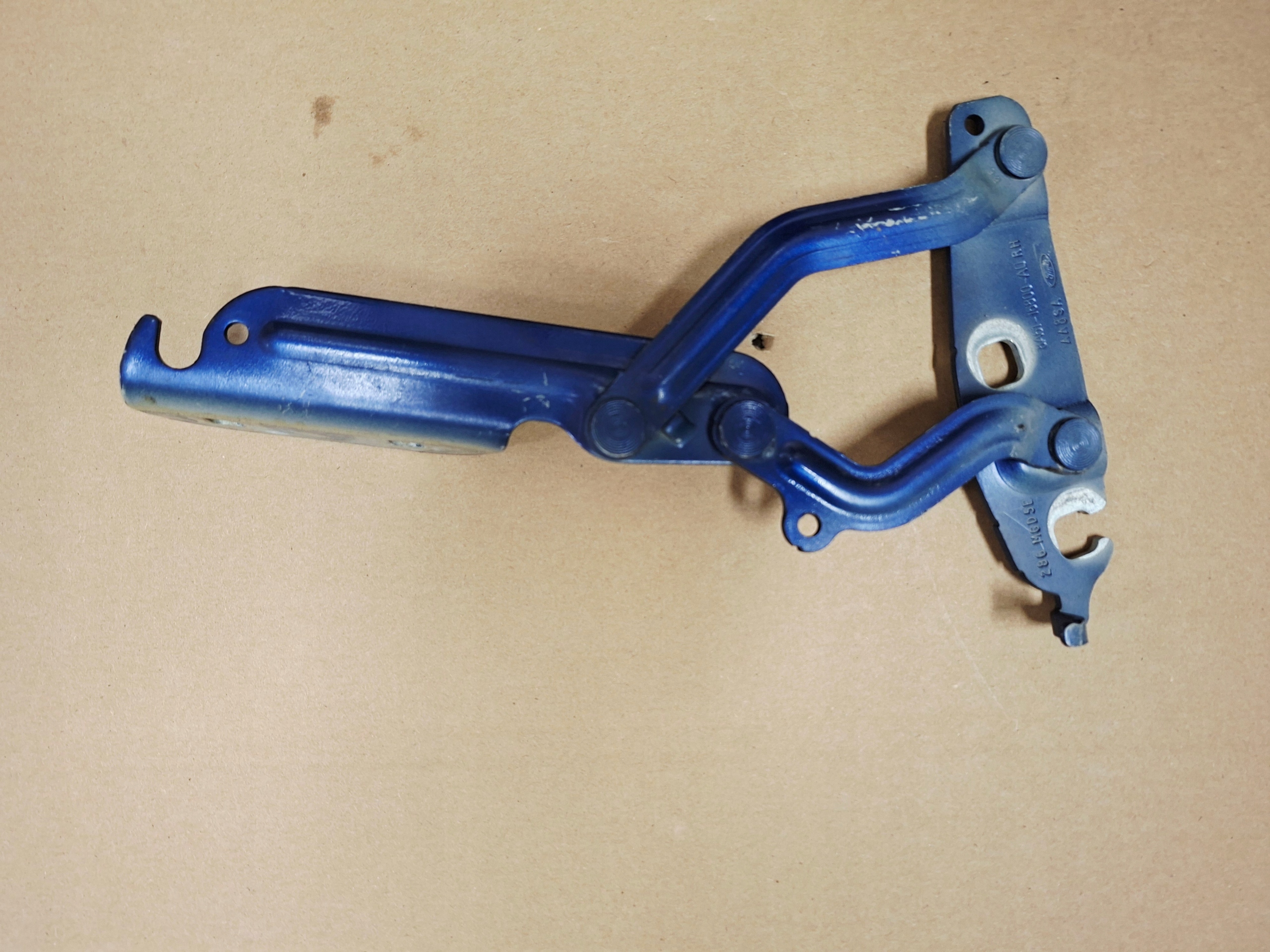 FORD FIESTA MK7 2008-2017 hinge bonnets right original DEEP IMPACT BLUE