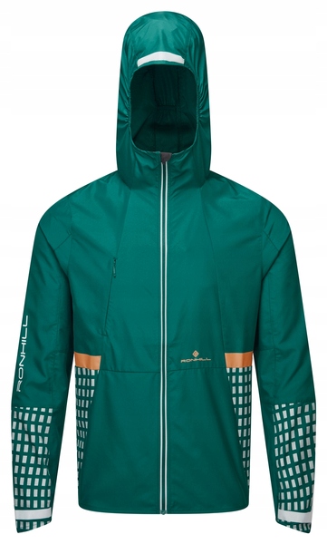 Kurtka Sportowa do Biegania Ronhill S Męska Tech Afterhours Jacket Zielona