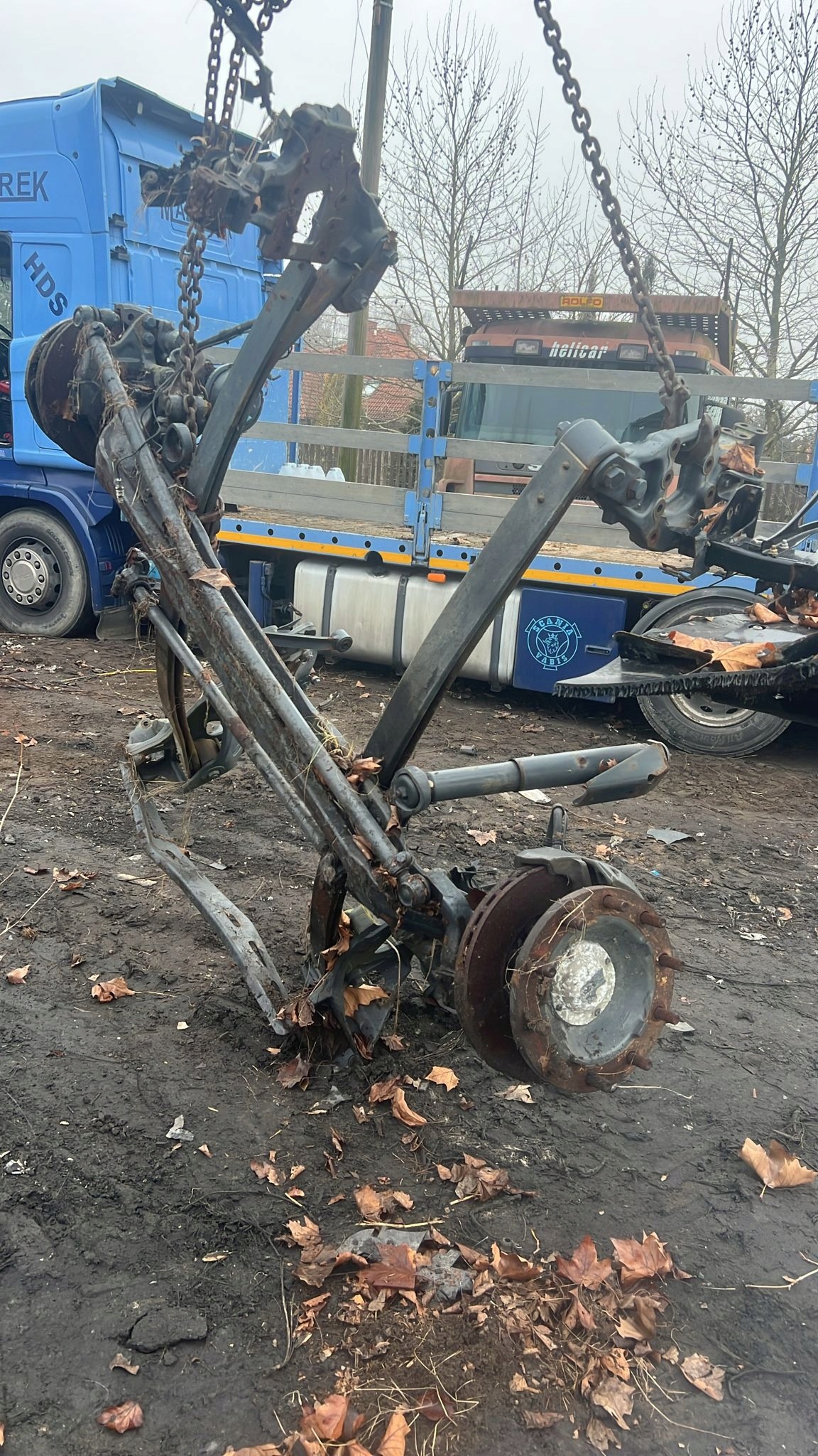 BELKA OŚ PRZEDNIA DAF 106 Producent części DAF OE