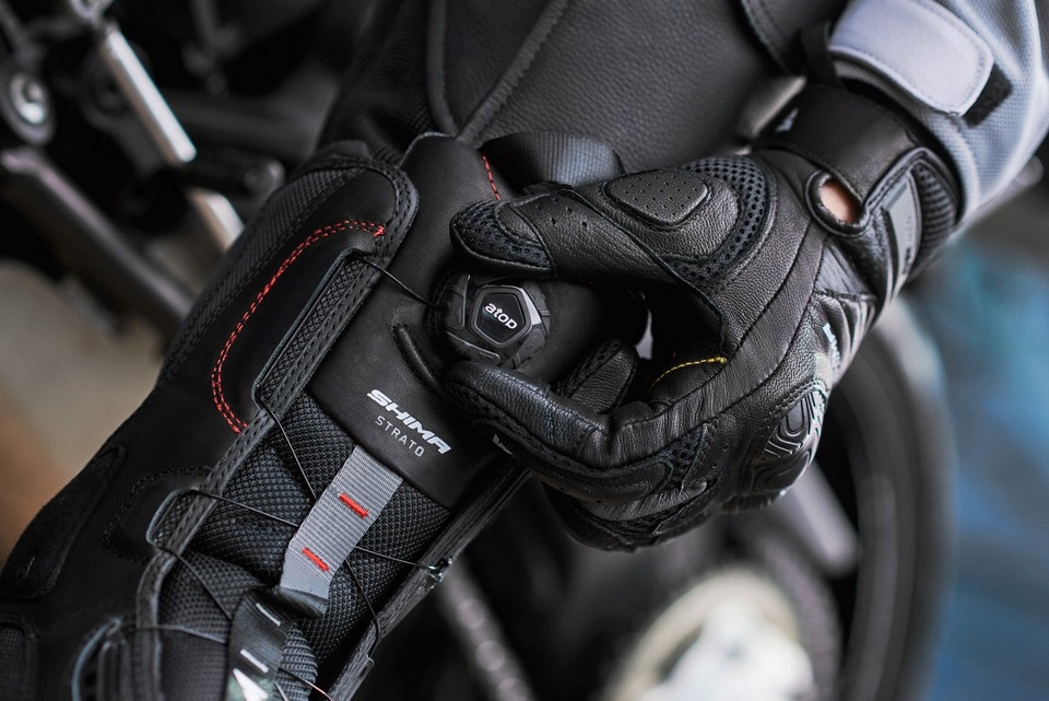 Buty motocyklowe SHIMA STRATO 43 Kolor czarny