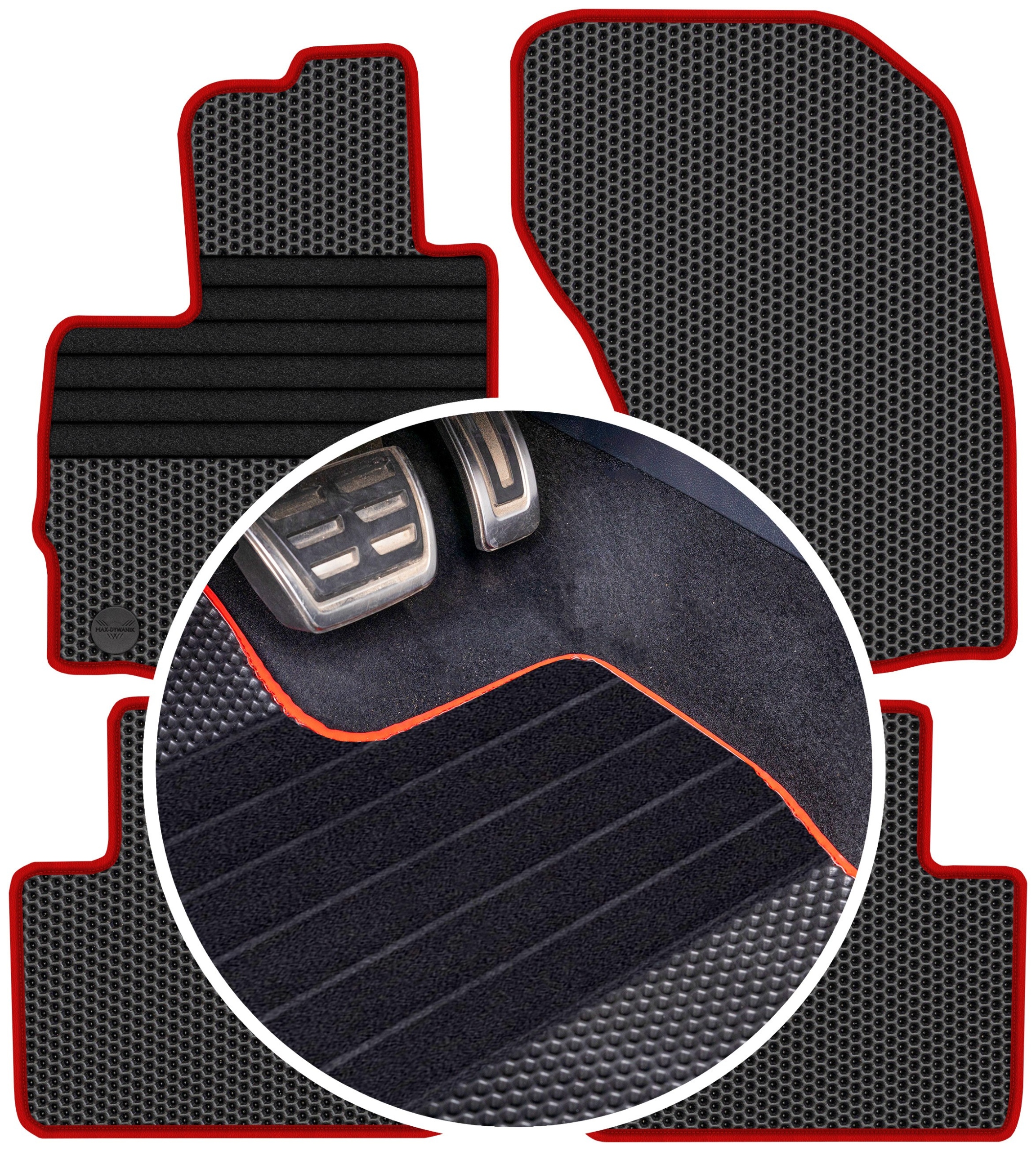 Peugeot 4007 2007-2012 Gumové koberce Eva Eternity Plastry Medu